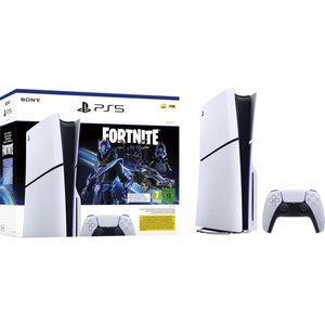 Sony PlayStation 5 Slim – Standard Edition – Fortnite Cobalt Star Bundle