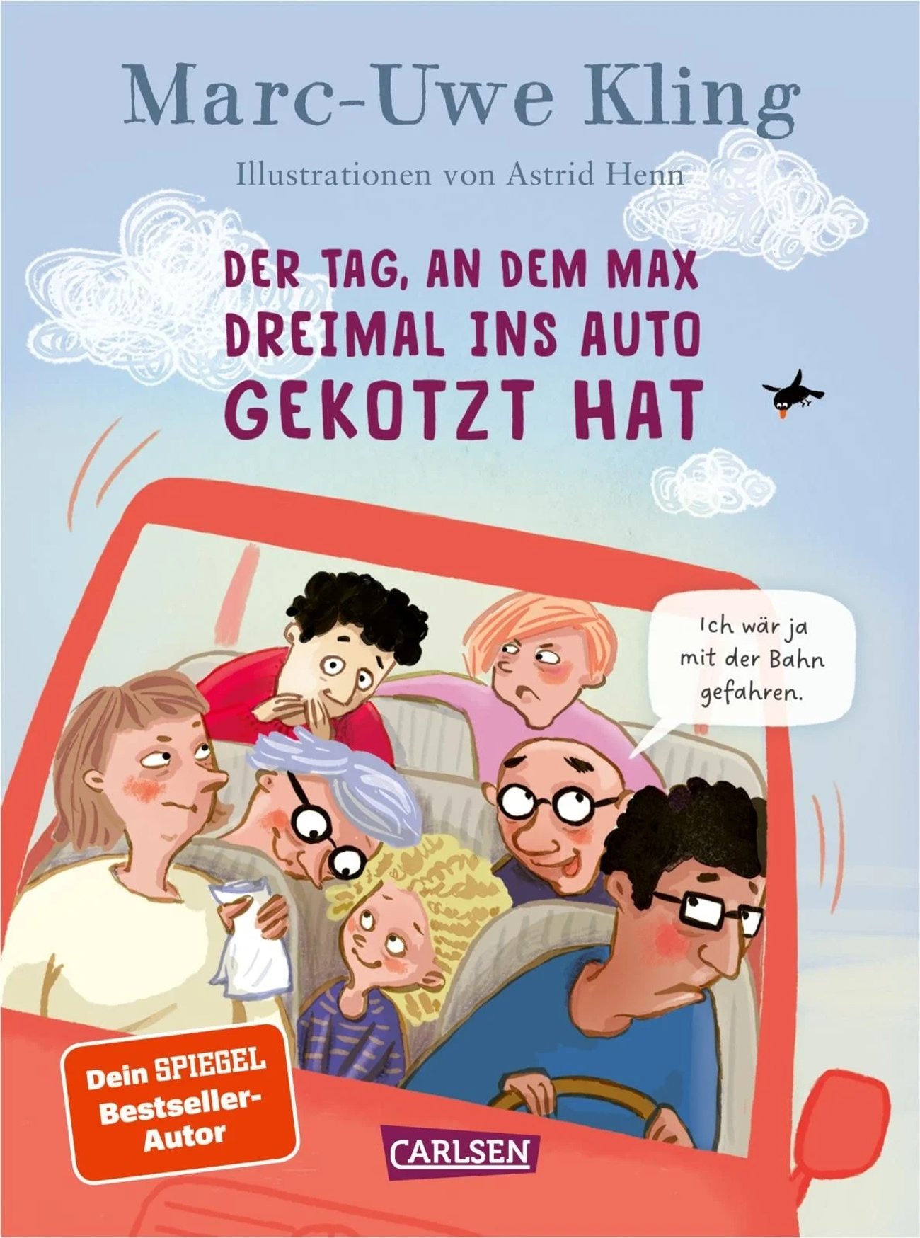 Der Tag, an dem Max dreimal ins Auto gekotzt hat