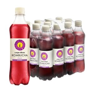 Carpe Diem Kombucha Classic, 12er Pack (12 x 500 ml)