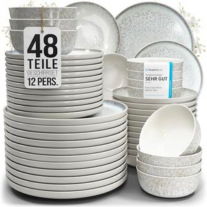 Steingut Geschirrset