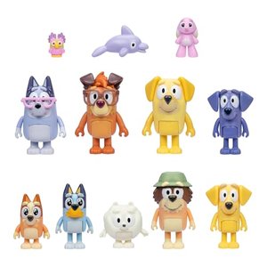 Bluey-Superfan-Spielset 12 Figuren