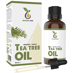 Teebaumöl BIO 50ml mit Pipette - 100% naturreines ätherisches Öl aus Australien, vegan - zur Anwendu