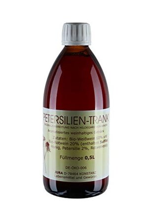 Petersilientrank 0,5 Liter nach Hildegard v. Bingen