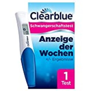 Clearblue Schwangerschaftstest mit Anzeige der Wochen, 1 digitaler Test