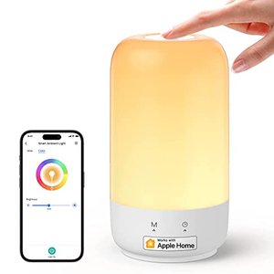 meross Nachttischlampe – Modell 2 (Apple HomeKit, Alexa und Google Home)