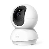 TP-Link Tapo C200 WLAN IP-Kamera Überwachungskamera (Linsenschwenkung- und Neigung, 1080p-Auflösung)
