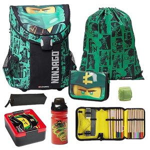 Lego Ninjago Schulranzen-Set 8tlg.