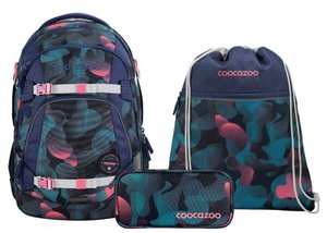 Schulranzen Schulrucksack-Set MATE Cloudy Peach 3-teilig