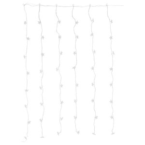 STRÅLA Lichtervorhang (48)/LED - für draußen Stern
