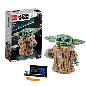 LEGO 75318 Star Wars The Mandalorian, Das Kind, Bauset, Bauspielzeug zum Sammeln für Fans ab 10 Jahr