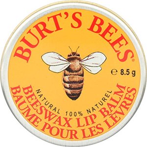 Burt's Bees 100 Prozent Natürlicher feuchtigkeitsspendender Lippenbalsam mit Bienenwachs, Vitamin E 