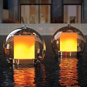 Solar Schwimmende Flamme Pool Beleuchtung