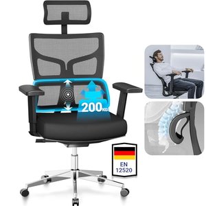 MELOKEA Ergonomischer Schreibtischstuhl