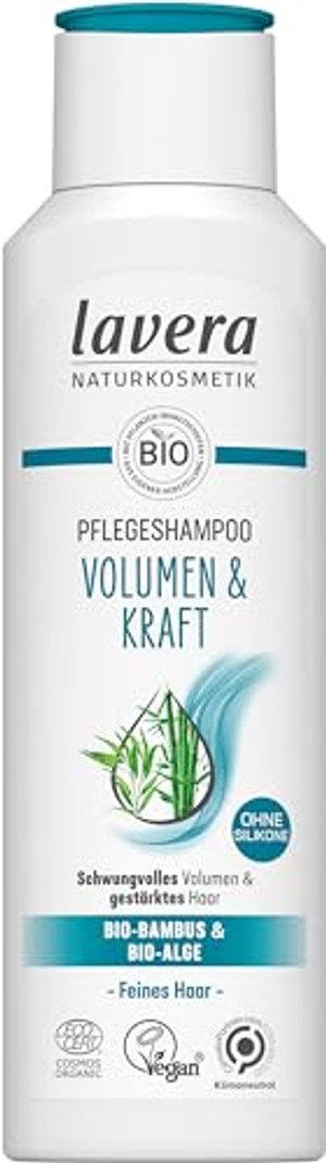 lavera Pflegeshampoo Volumen & Kraft - ohne Silikone