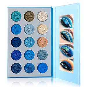 DE'LANCI Space Blau Lidschatten-Palette