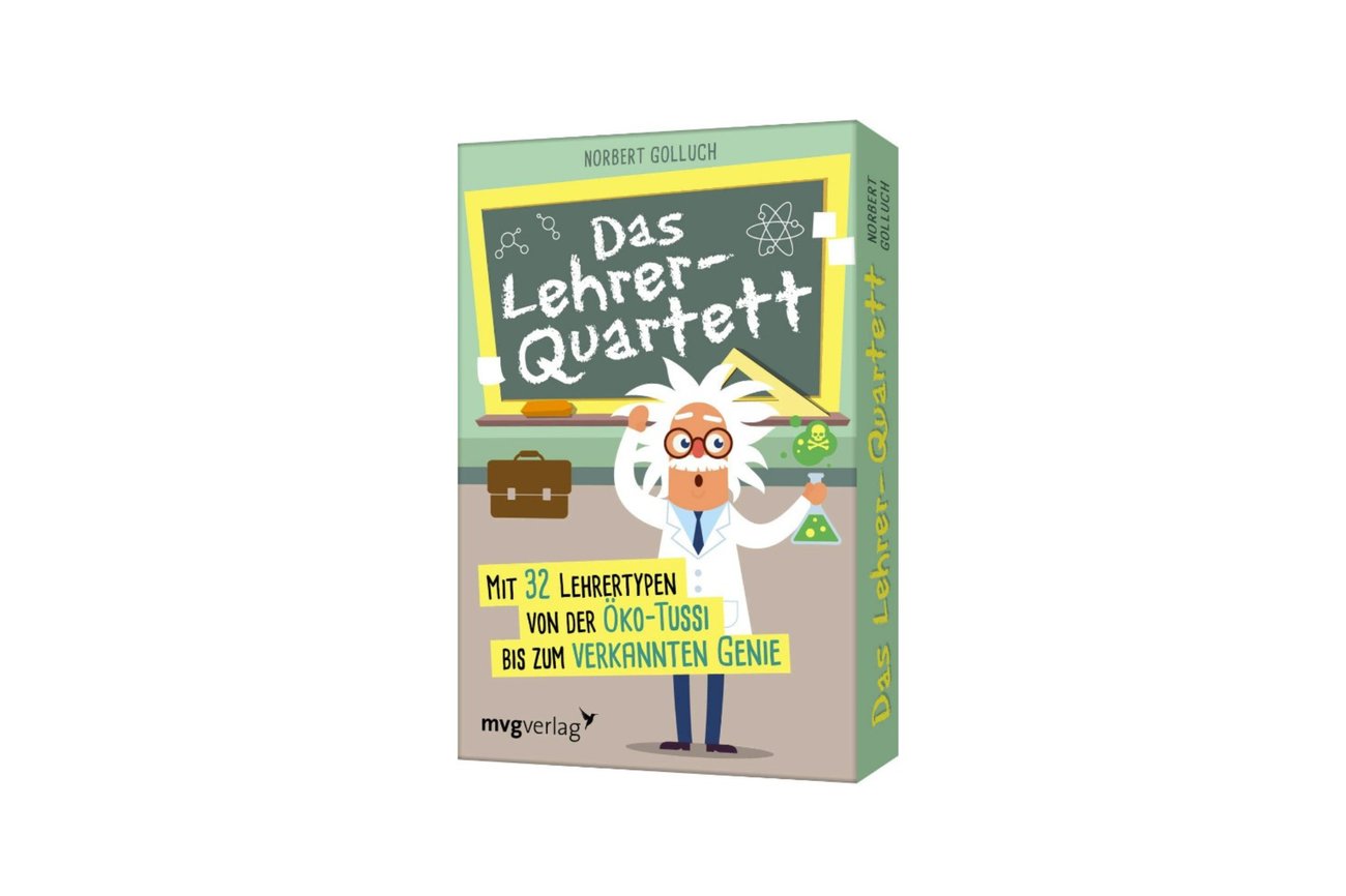 Das Lehrer-Quartett: Mit 32 Lehrertypen von der Öko-Tussi bis zum verkannten Genie