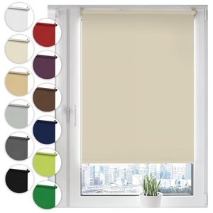 Verdunkelungsrollo Klemmfix ohne Bohren 45cm x 130cm