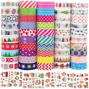 Baozun Washi Tape 50 Rolls