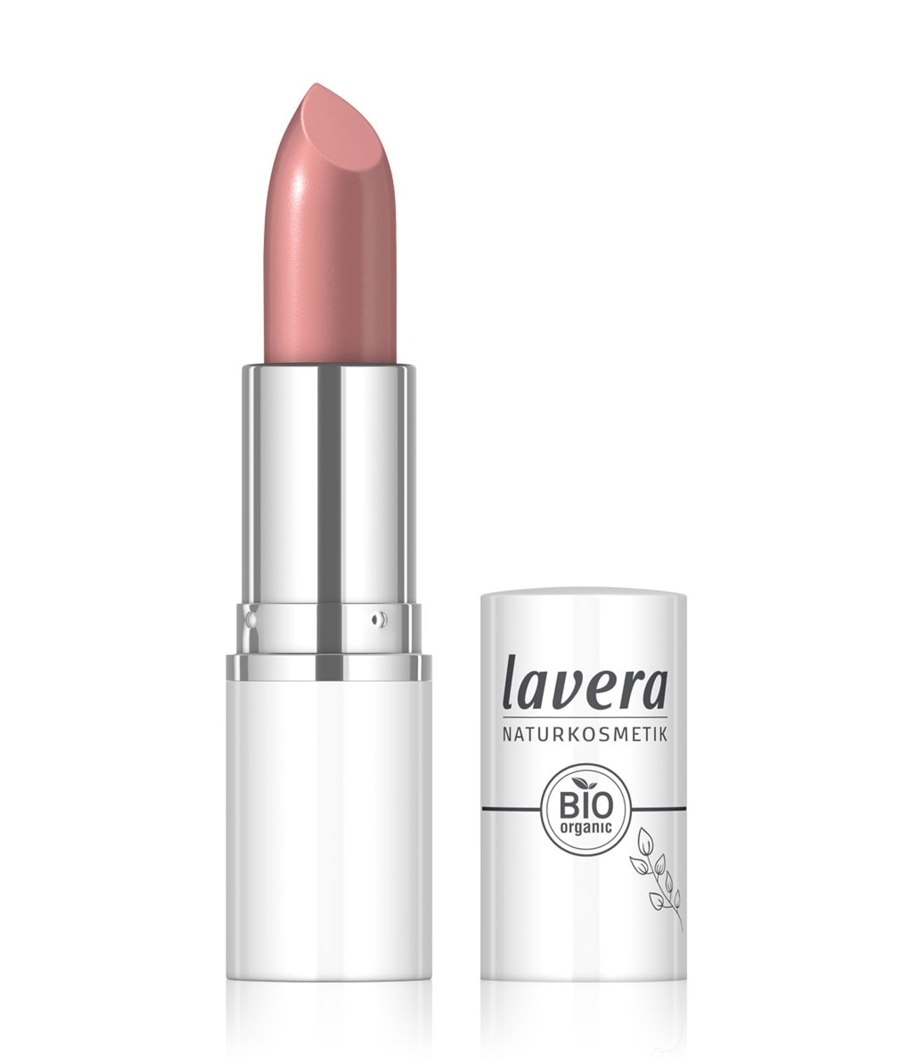 lavera - Cream Glow Lipstick - Retro Rose