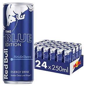 Red Bull Energy Drink Blue Edition - 24er Palette Dosen
