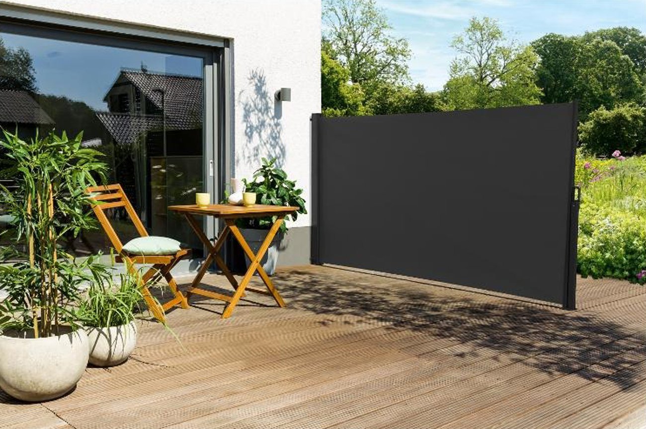 Seitenmarkise, 300 x 160 cm, ausziehbar