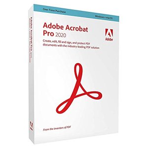 Adobe Acrobat Pro 2020 | Vollversion ohne Abo | unbegrenzt nutzbar | 1 Gerät | PC/Mac