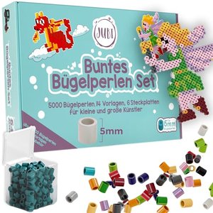 Jubi Buntes Bügelperlen-Set