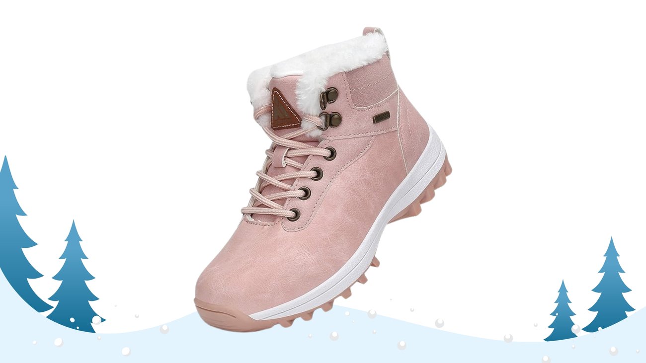 Mishansha Kinderwinterschuhe in Rosa