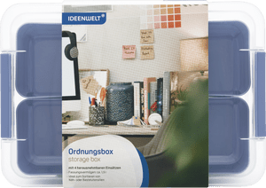 IDEENWELT Ordnungsbox 1,5 l blau