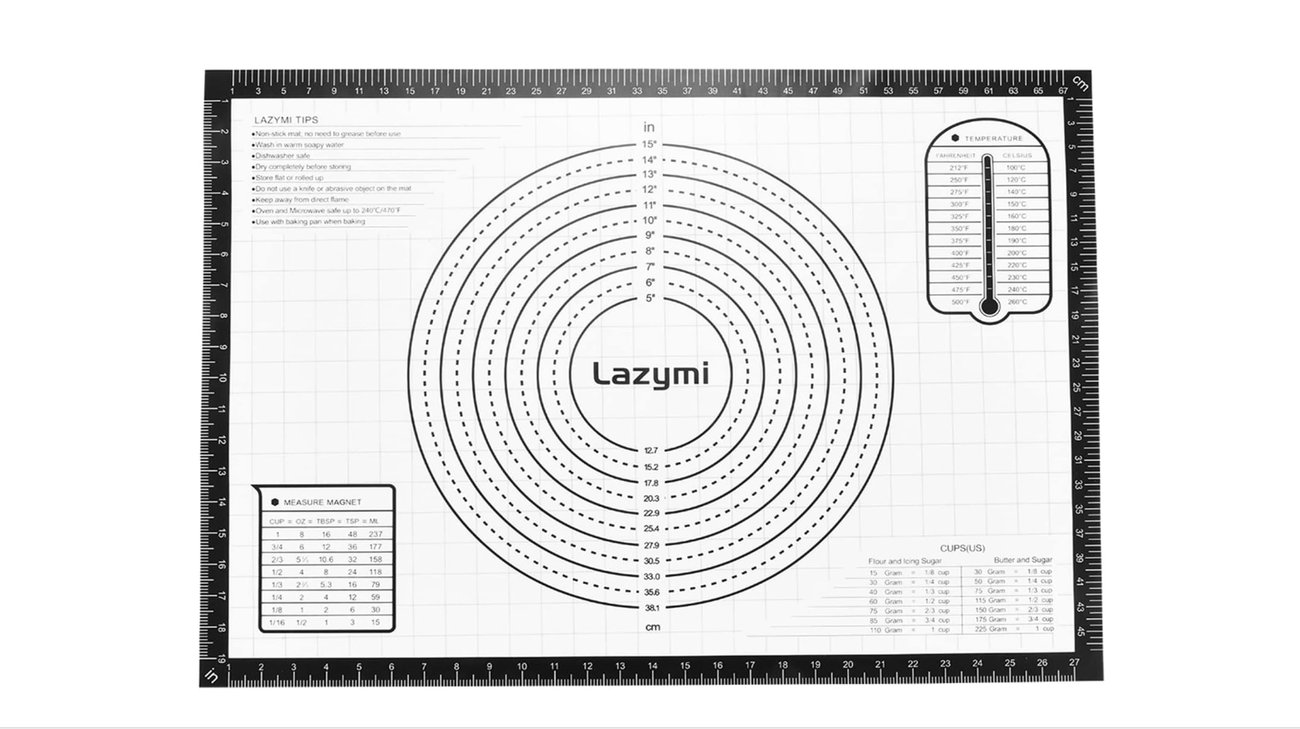 Lazymi - Backmatte aus Silikon