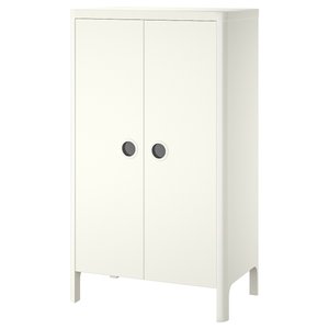 BUSUNGE Kleiderschrank - hellrosa 80x139 cm