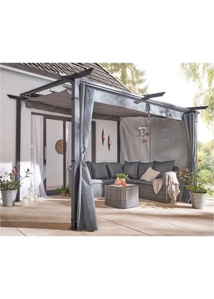 Pavillon open air zur Wandbefestigung