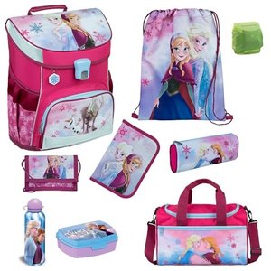 Disney die Eiskönigin Anna & Elsa Schulranzen-Set 9-tlg. mit Sporttasche