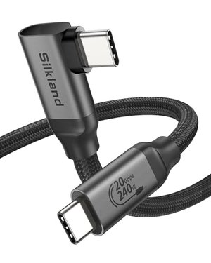 Silkland USB-C-Kabel (240 Watt / 20 GBit/s) – 2 Meter