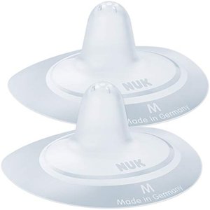NUK Brusthütchen mit Schutzdose, transparent
