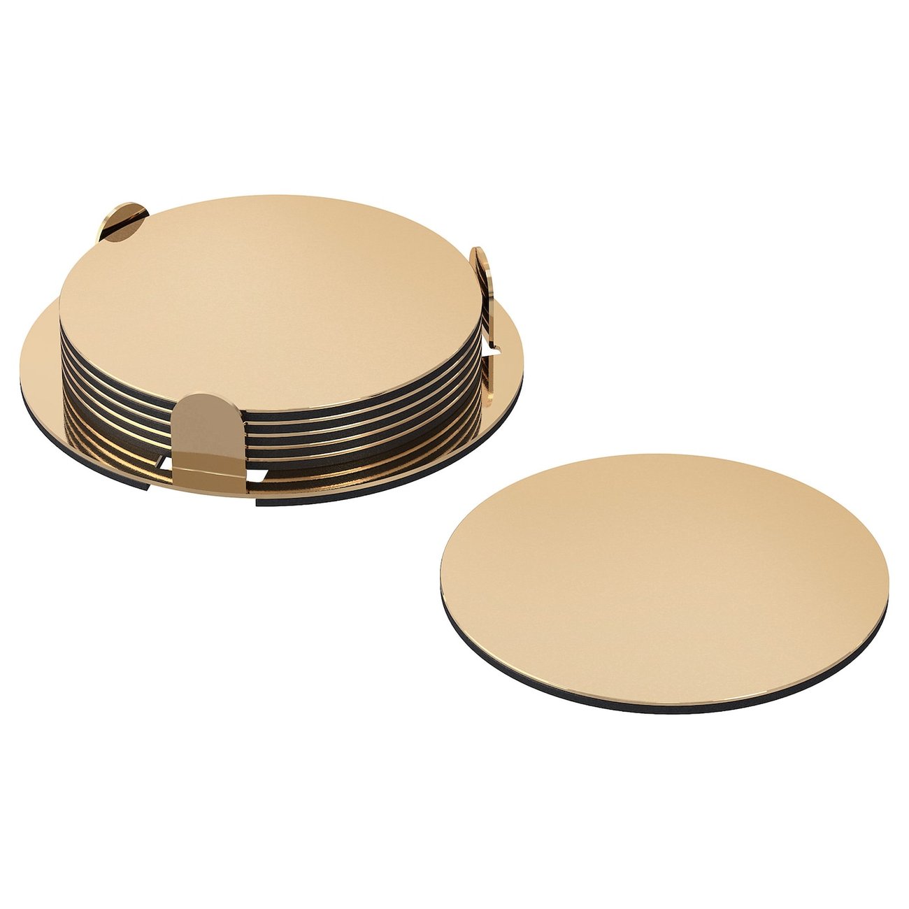 GLATTIS Untersetzer mit Halter