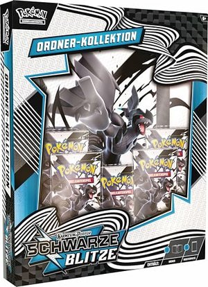 Pokémon-Sammelkartenspiel: Ordner-Kollektion Karmesin & Purpur – Schwarze Blitze