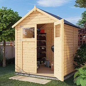 Alpholz Gerätehaus Alisha aus Fichten-Holz