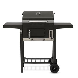 tepro Toronto Compakt, Grillwagen / Holzkohle-Grill mit Rädern, 3-fach höhenverstellbar