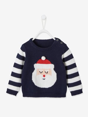 Vertbaudet Baby Pullover, Weihnachtsmann Oeko Tex®