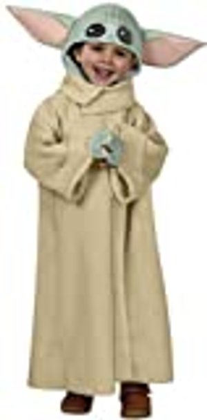 Rubie's - Offizielles Kostüm Yoda, für Kinder, Größe S, 4-6 Jahre, Beige