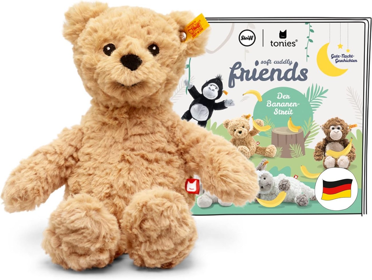 tonies Hörfiguren für Toniebox, Steiff Soft Cuddly Friends mit Hörspiel