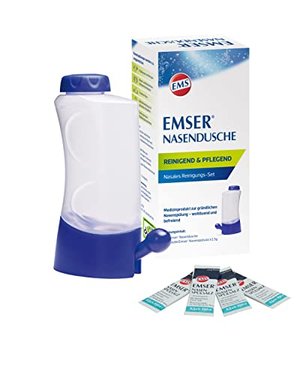 Emser Nasendusche mit Nasenspülsalz