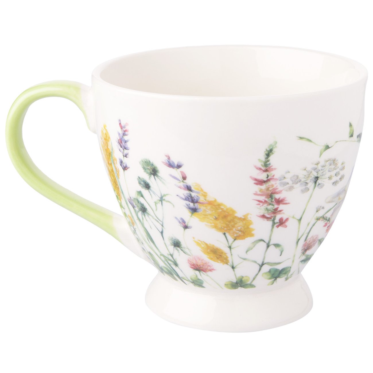 Tasse mit Blumen