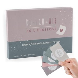 Losbox: 50 Dinge die jedes Paar einmal tun sollte