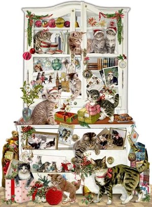 Wand-Adventskalender – Katzen im Advent