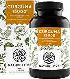 NATURE LOVE® Curcuma Extrakt - Laborgeprüft, vegan