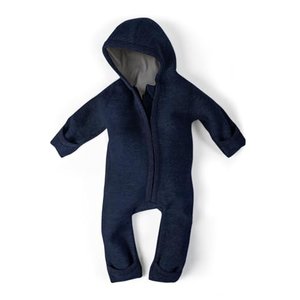 Ehrenkind® WALKOVERALL | Baby Wollwalk-Overalls aus Natur Schurwolle mit Reißverschluss | Walk Wolle