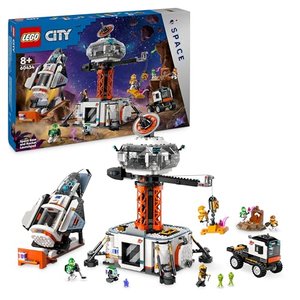Lego City (60434):  Raumbasis mit Startrampe