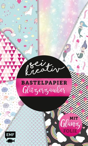 Sei kreativ! - Bastelpapier Glitzerzauber